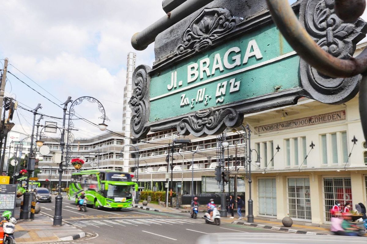 Kawasan modern dan bisnis Bandung
